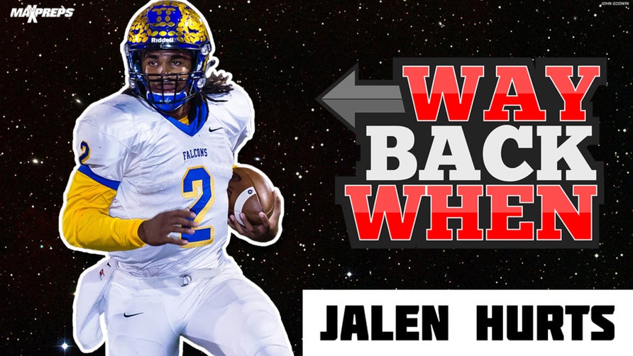 Looking back at the prep career of Jalen Hurts at Channelview (Channelview, TX).