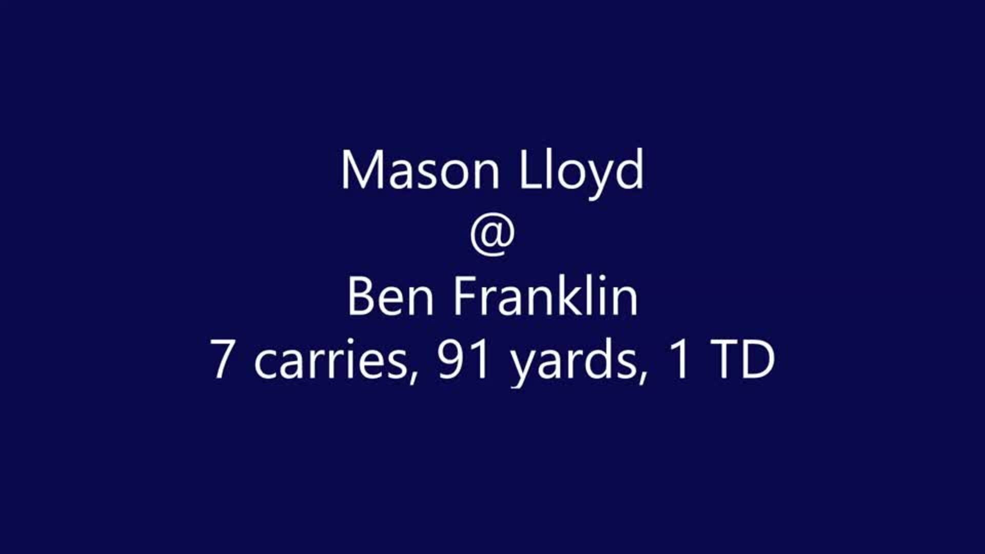 Highlights vs Ben Franklin