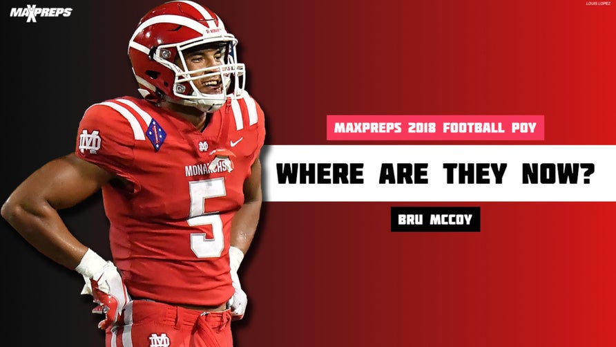 Looking at the career of MaxPreps 2018 Football POY Bru McCoy of Mater Dei (Santa Ana, CA).