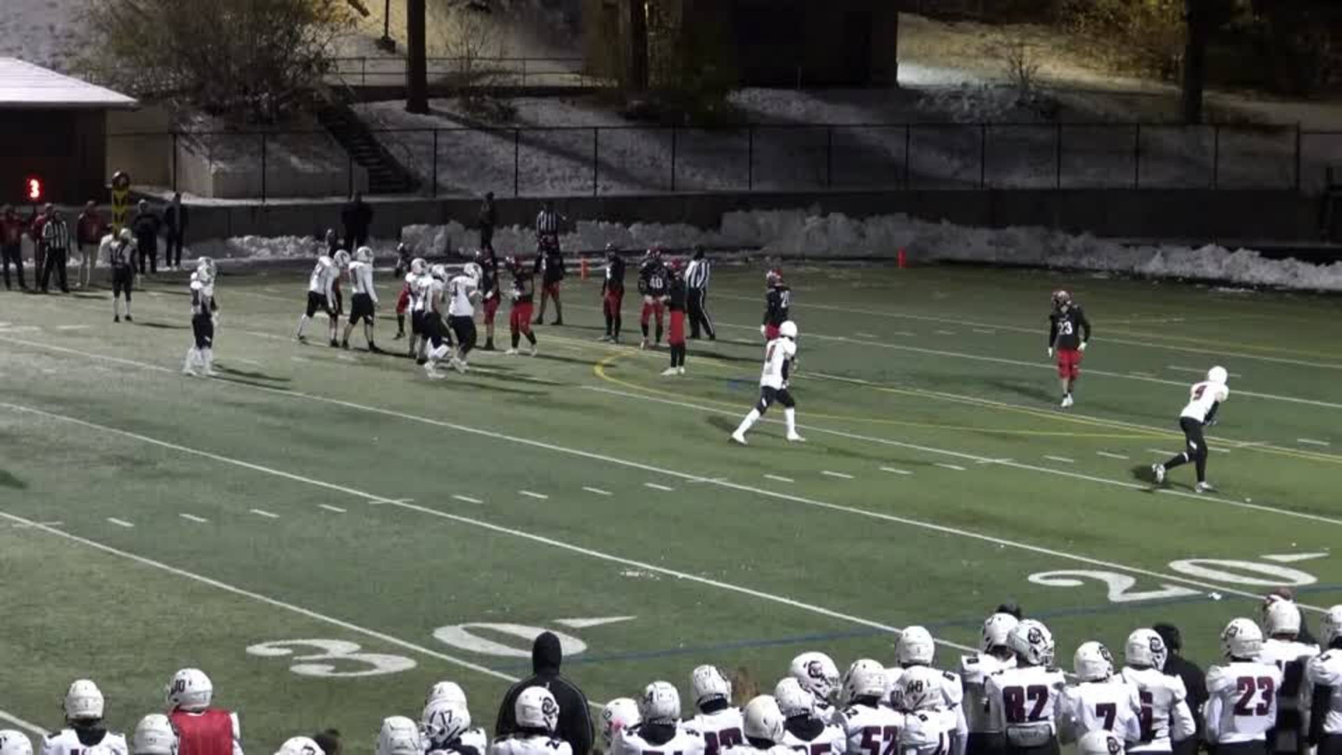 Jake Jones - Niguse Shelp 14 Yard Touchdown Pass Chatfield Playoff at Fairview 11.4.22