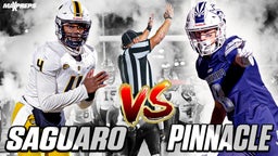 HIGHLIGHTS: QB Devon Dampier & Saguaro in Arizona CLASH vs Pinnacle
