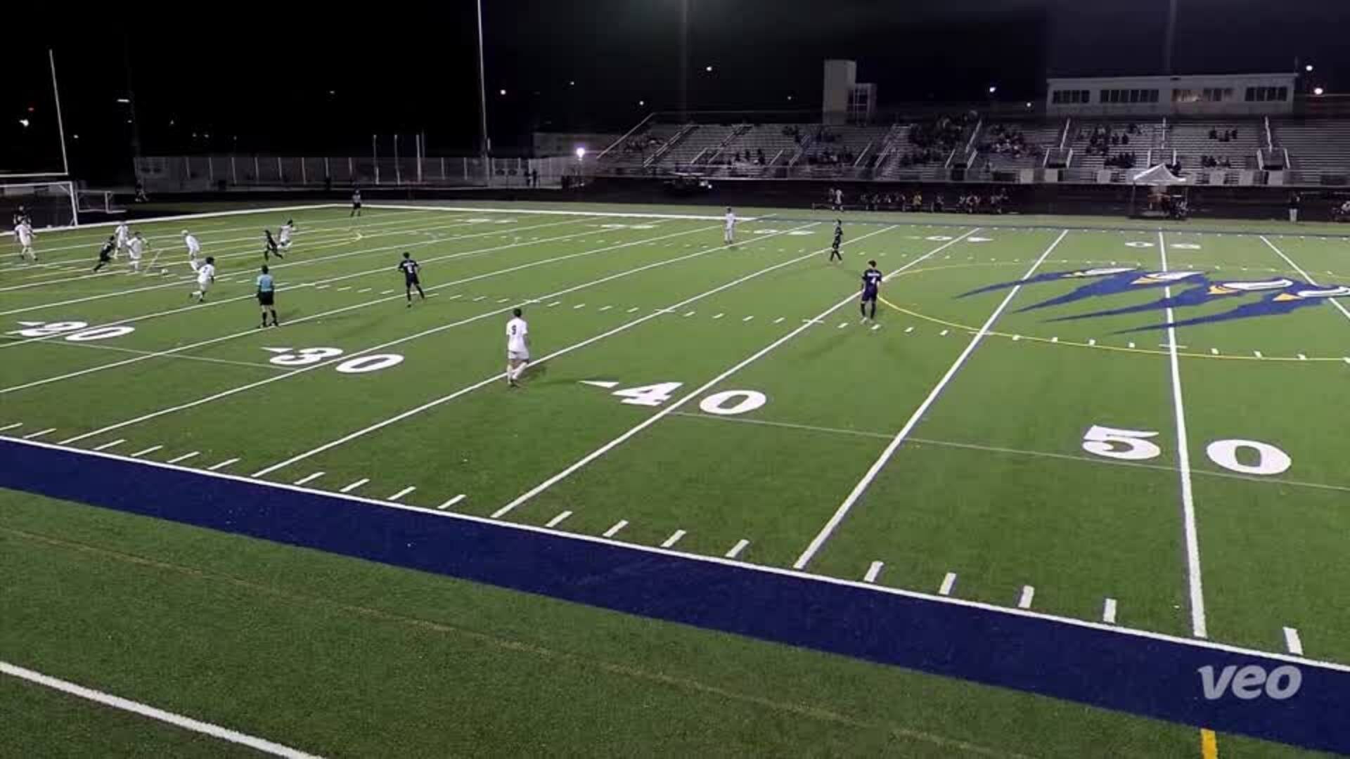 West Boca scores goal versus Boca High