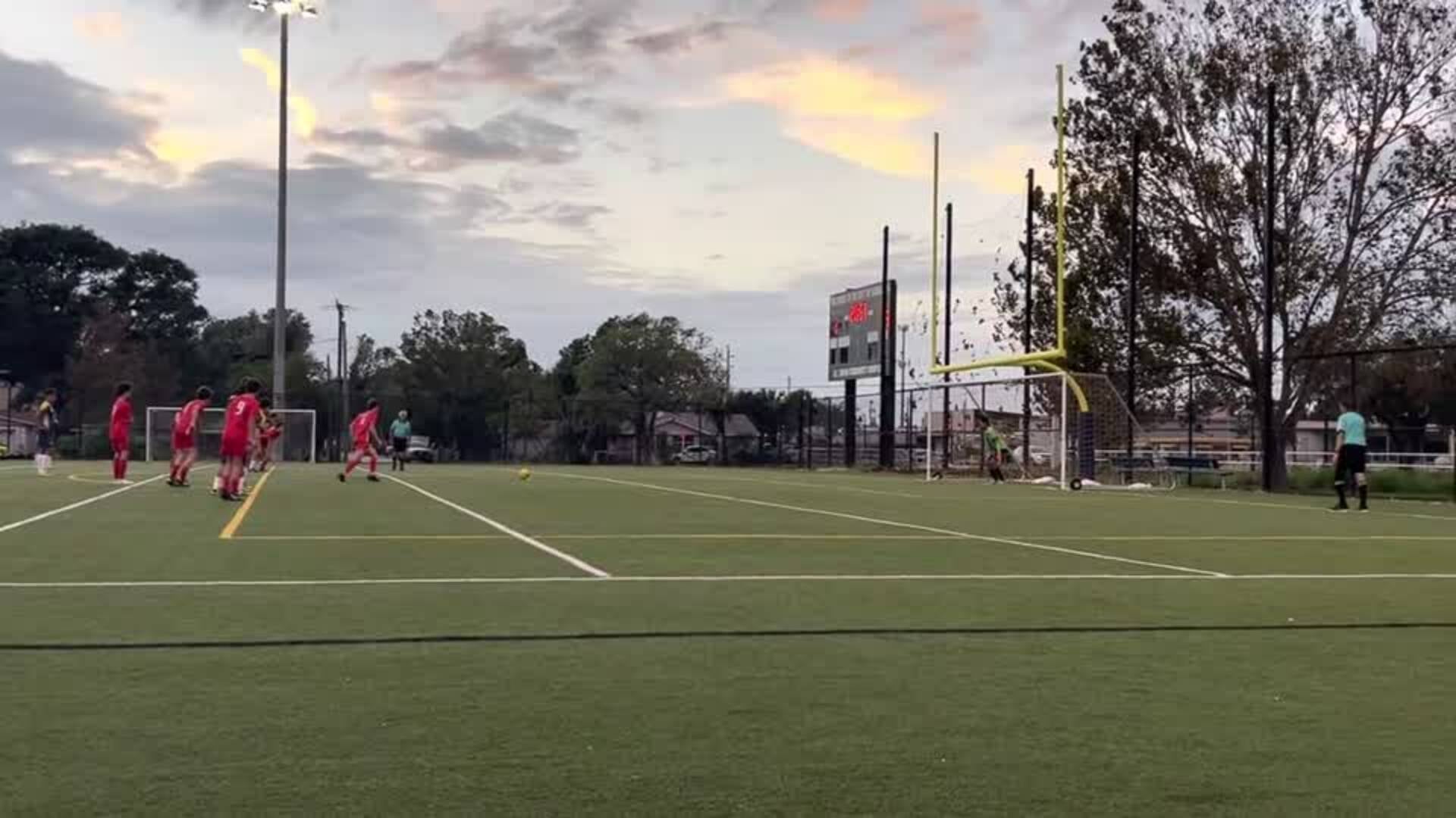 Mark Yencik PK Goal vs SMA 11-8-22
