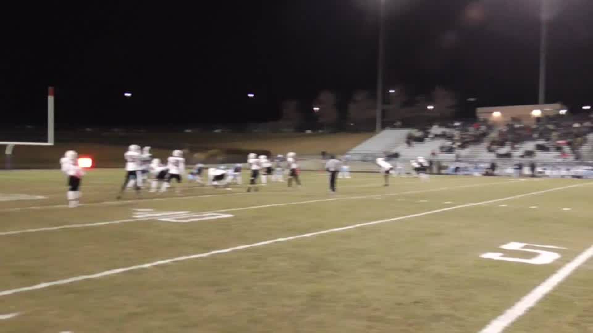 Suddath Forced Fumble, B. Weber Fumble Recovery vs #3 Ralston Valley in the Playoffs 11.11.22