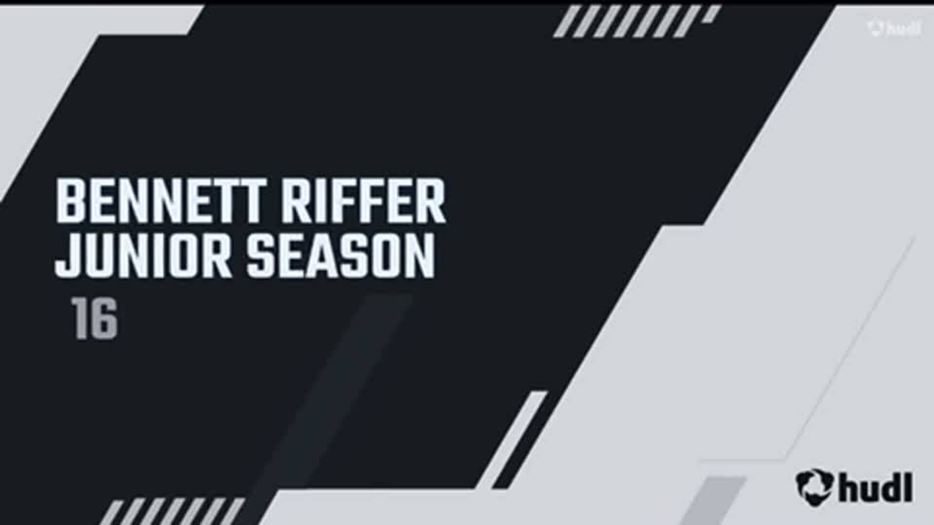 Bennett Riffer's Junior Year Highlights