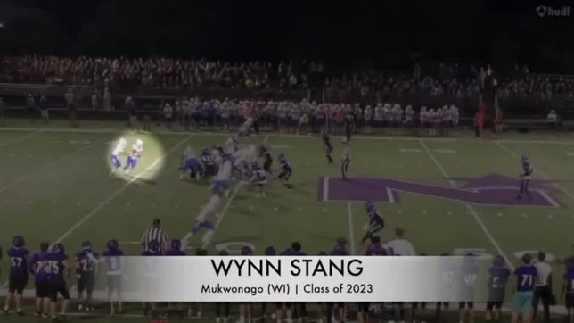 Senior season highlights of Mukwonago's (WI) running back Wynn Stang. He rushed for nearly 2,800 yards and 42 touchdowns and was named the 2022 MaxPreps Wisconsin Football Player of the Year.