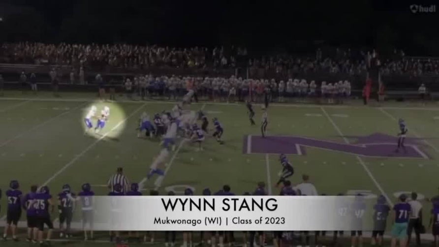 Senior season highlights of Mukwonago's (WI) running back Wynn Stang. He rushed for nearly 2,800 yards and 42 touchdowns and was named the 2022 MaxPreps Wisconsin Football Player of the Year.