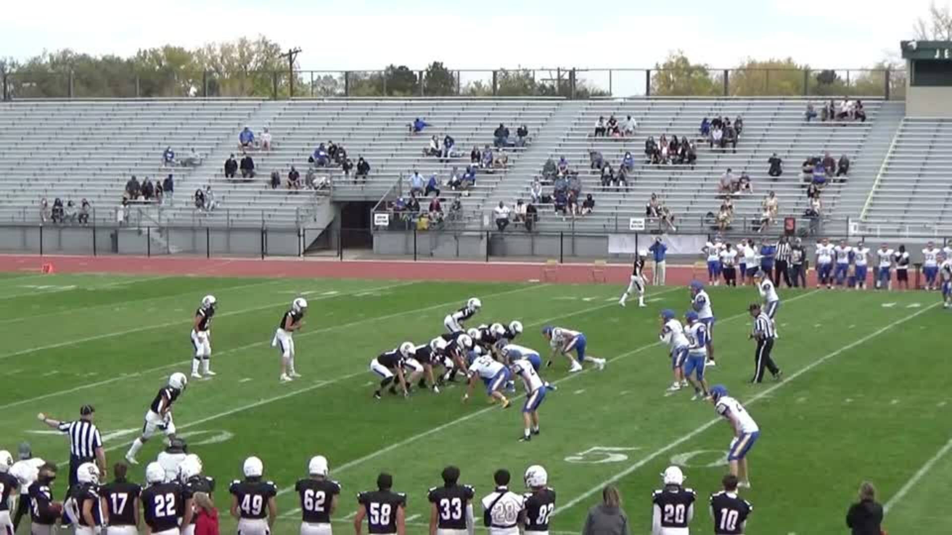 Mason Lowe 57 TD Reception from Ethan Delfino 10.17.2020