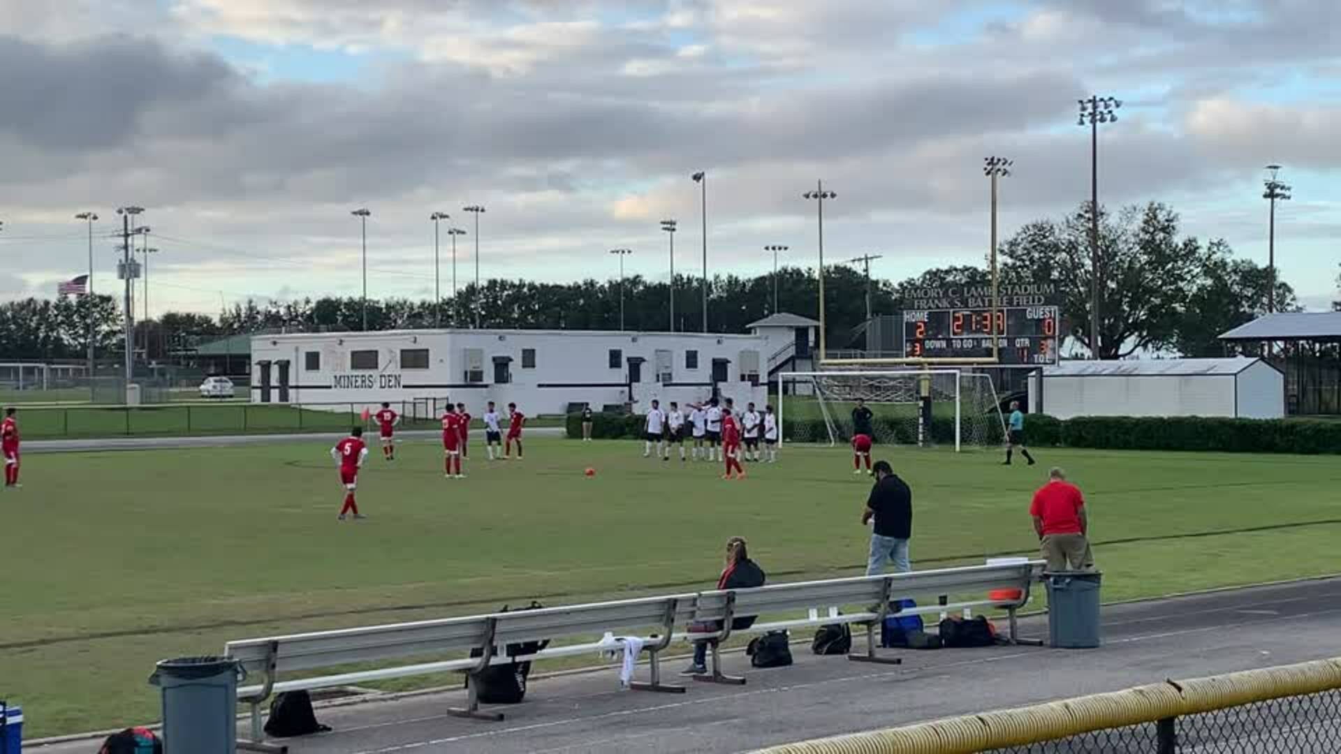 Juan Pablo Luevano freekick