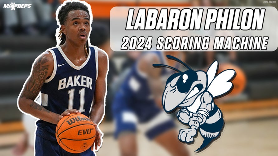 Top 40 junior Labaron Philon is one of the top scorers in the country at Baker (AL).