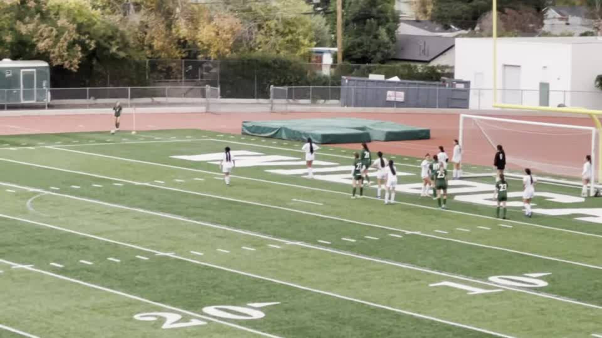Sofia Chiovare Extends MHS Ladycats Lead With a Header!