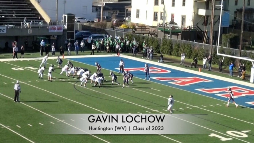 Senior season highlights of Huntington's (WV) starting quarterback Gavin Lochow. He led the Highlanders to a AAA state title, the school's first-ever state championship in football.