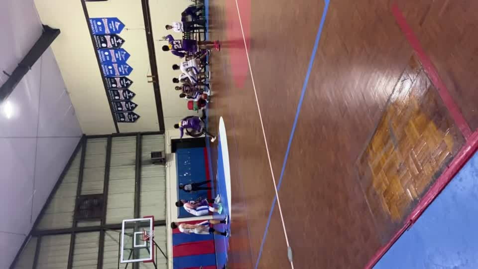 Matthew with the dunk!!!