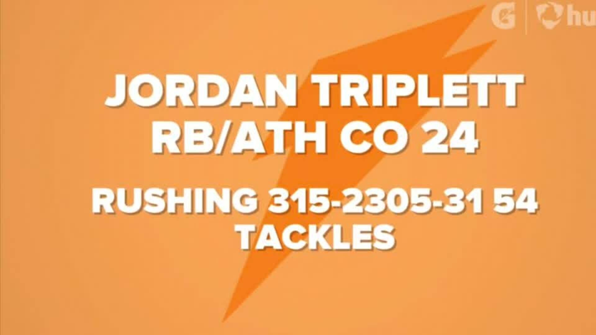 Jordan Triplett RB C/O 24
