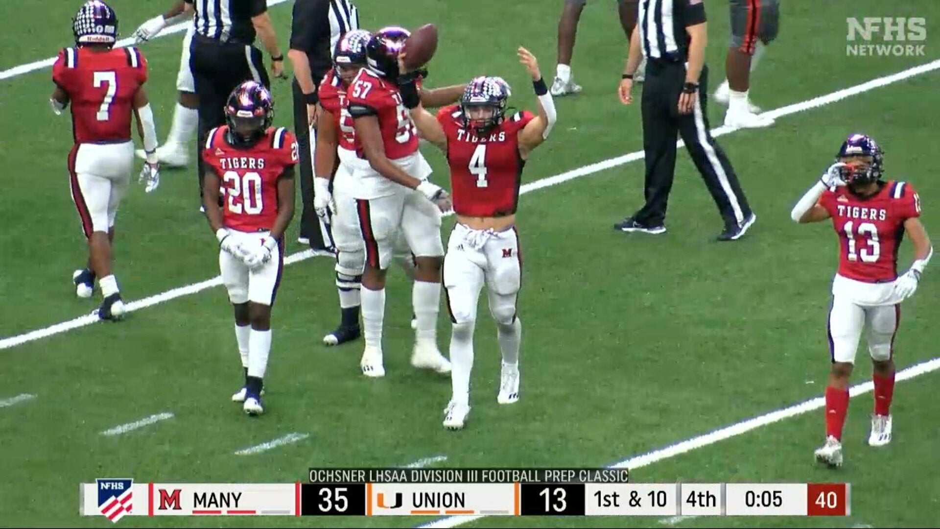 HIGHLIGHTS: 4-star USC commit Tackett Curtis leads Many to state title in Louisiana