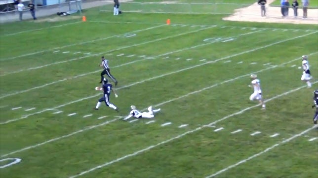 Senior season highlights of Ansonia's (CT) running back/linebacker David Cassetti Jr.