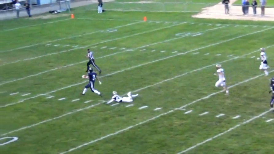 Senior season highlights of Ansonia's (CT) running back/linebacker David Cassetti Jr.