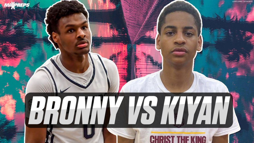 Bronny James of Sierra Canyon (Chatsworth, CA) will face Kiyan Anthony of Christ the King (Middle Village, NY) 20 years after their fathers played against each other in high school.