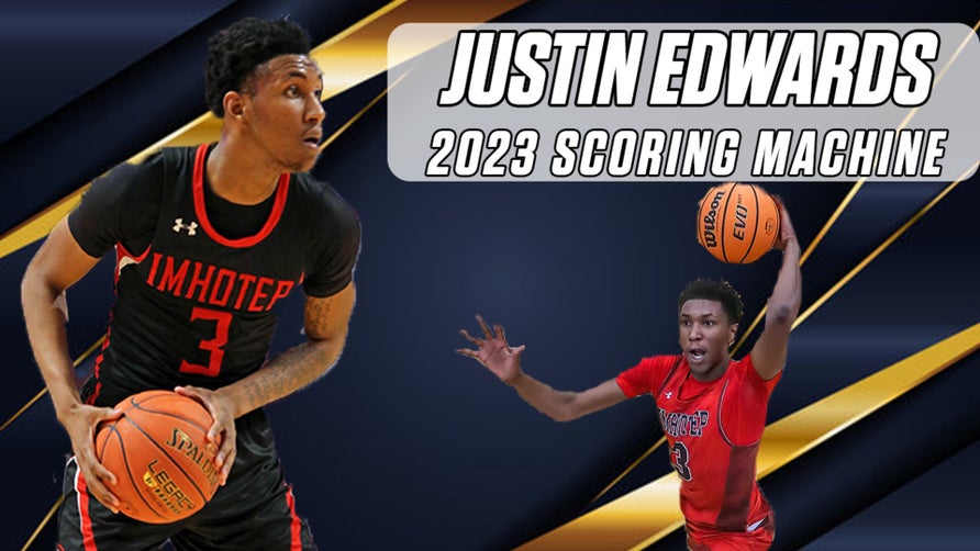 Summer highlights of Imhotep Charter's (Philadelphia, PA) 2023 forward Justin Edwards.