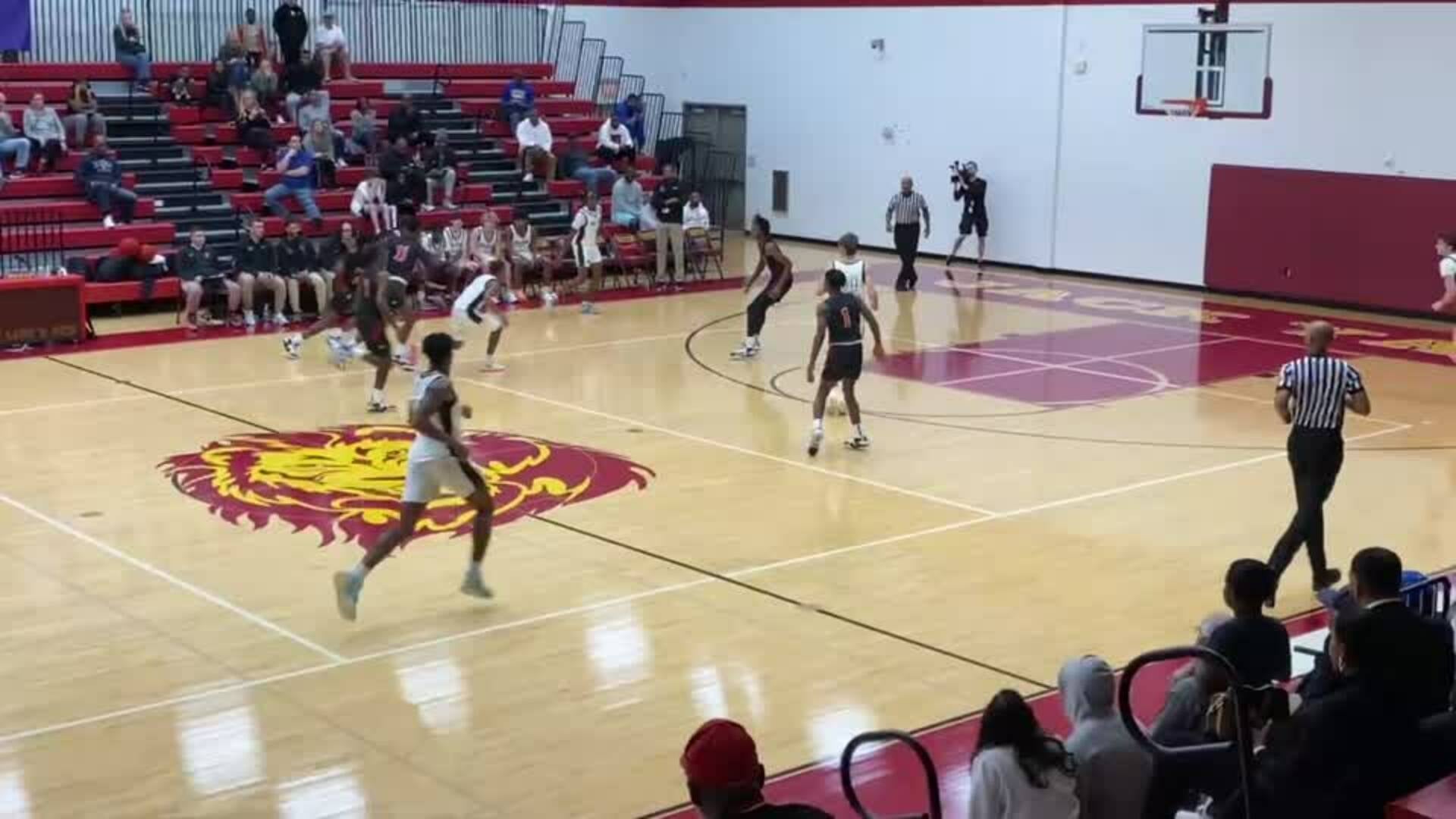 Orlando Horton JR throws it up to Caden Steward