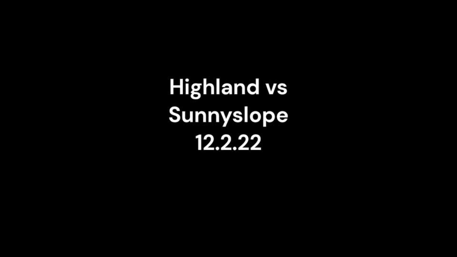 Madi Gewirtz Highlights vs Sunnyslope