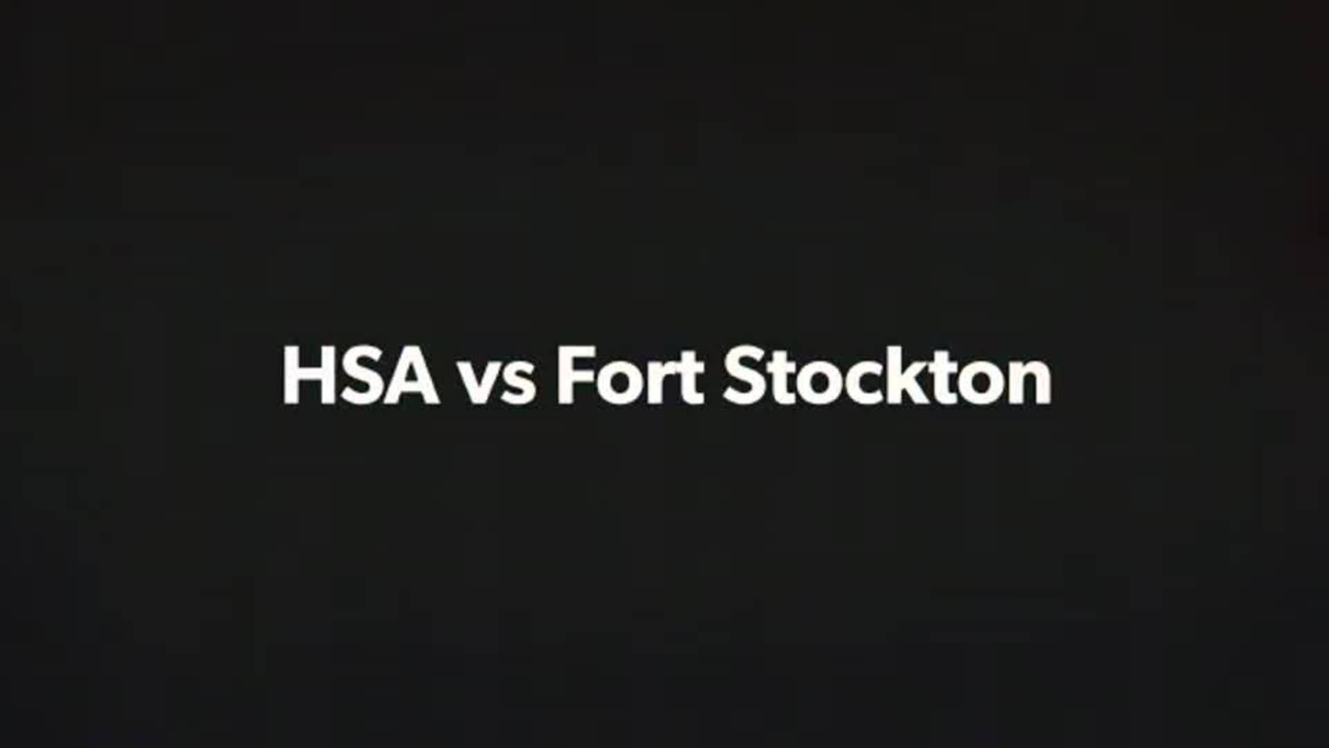 HSA vs Fort Stockton