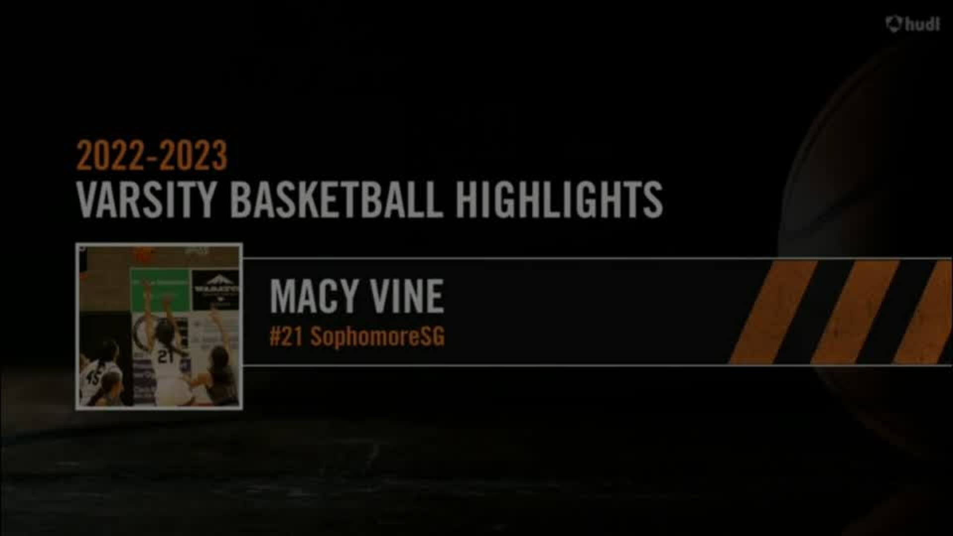 #21 Macy Vine - Highlights