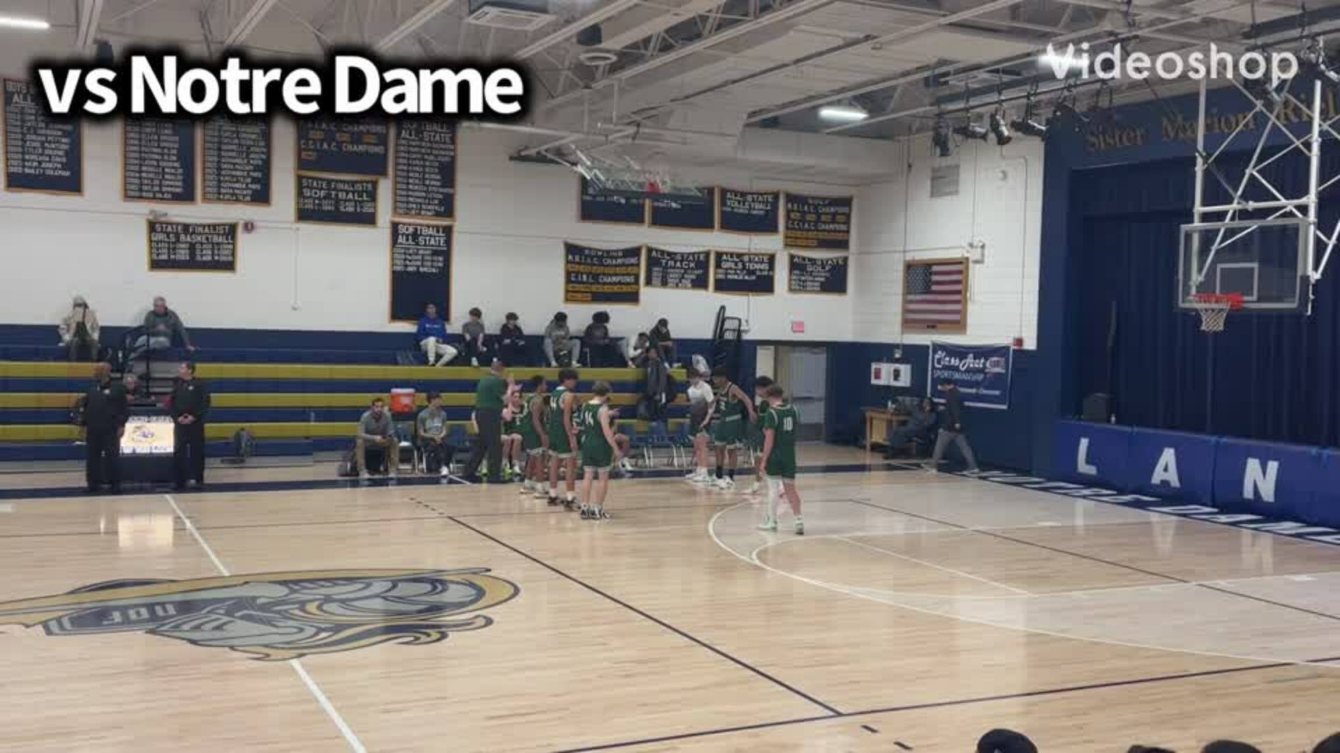 "Michael Malachi vs Notre Dame- Fairfield Highlights