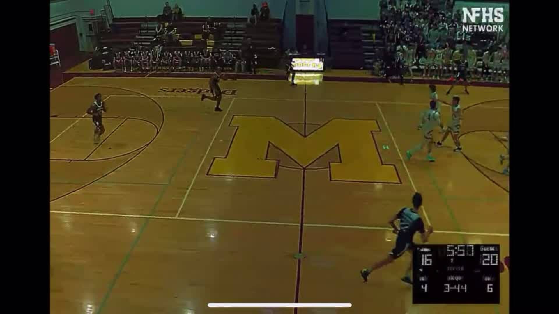 Michele 2 points against Madison