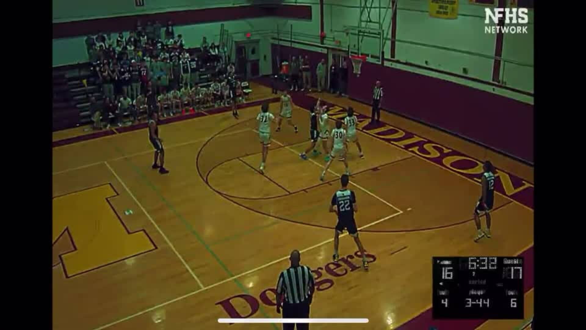 Michele Pesenti 3 points against Madison