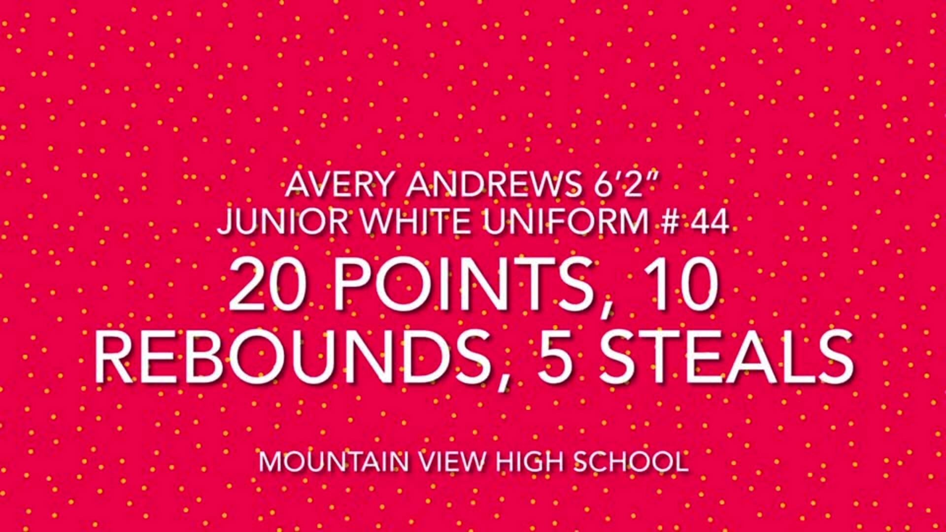 Avery Andrews- Junior