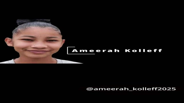 Ameerah in action