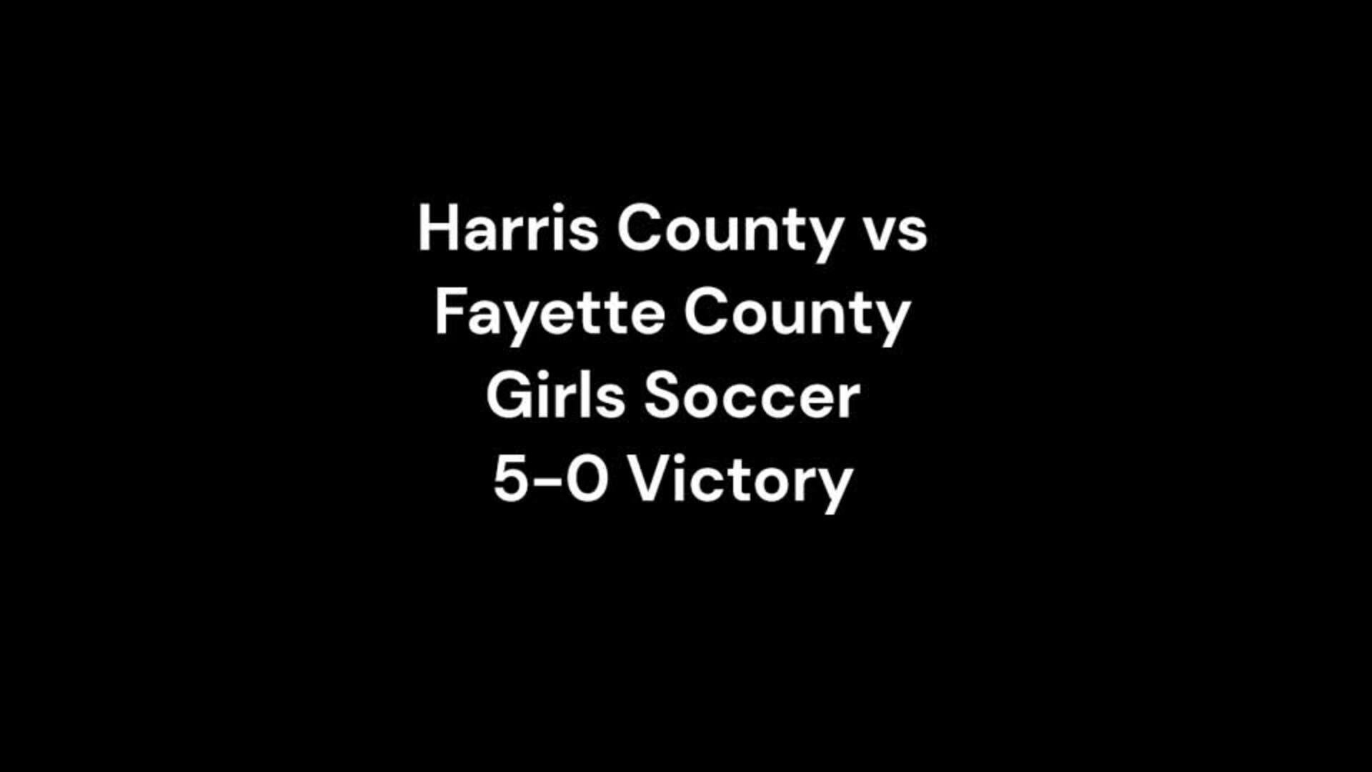 Harris County vs Fayette County