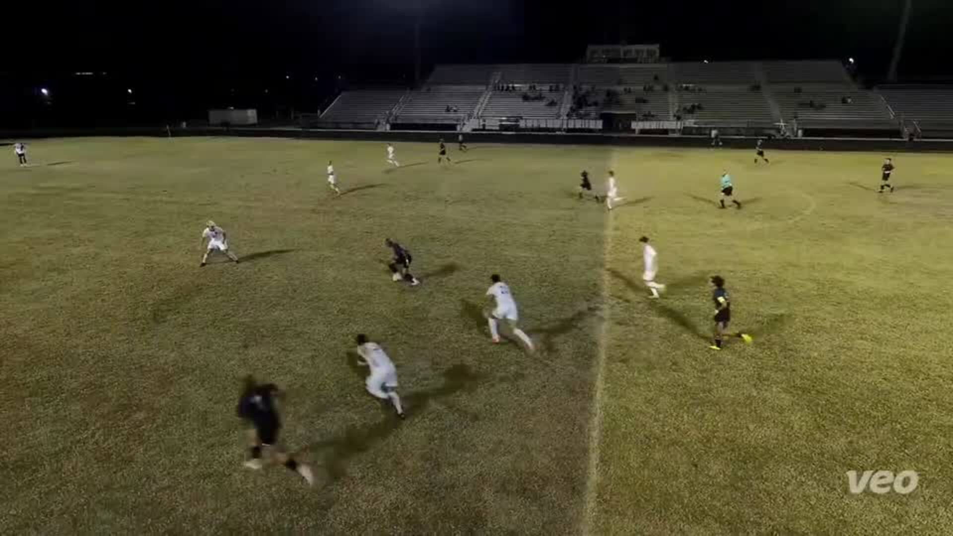 West Boca's Raul Calvi three goals versus Dwyer in District Finals 1.31.23