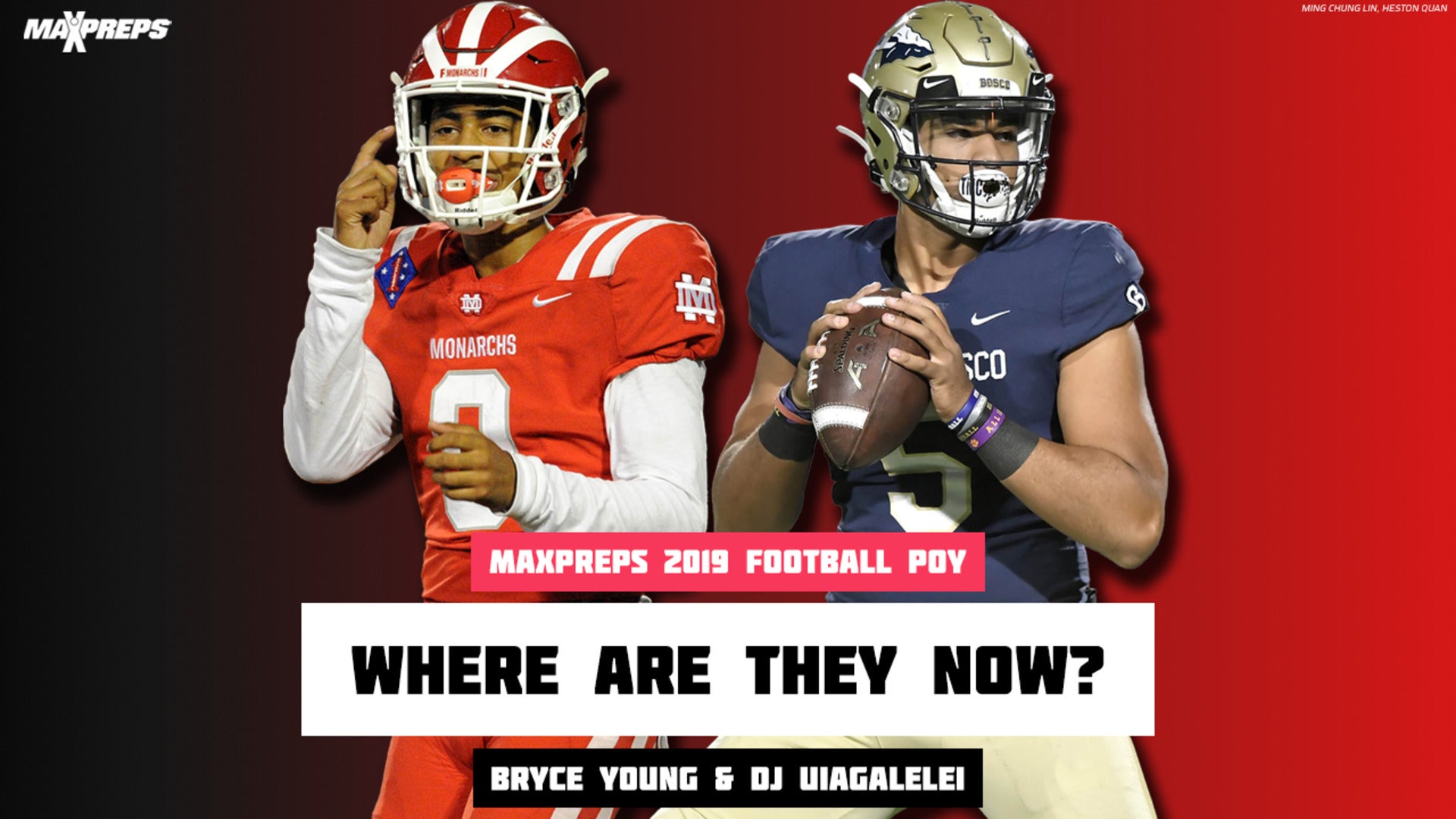 MaxPreps 2019 POY Bryce Young and DJ Uiagalelei: Where are they Now?