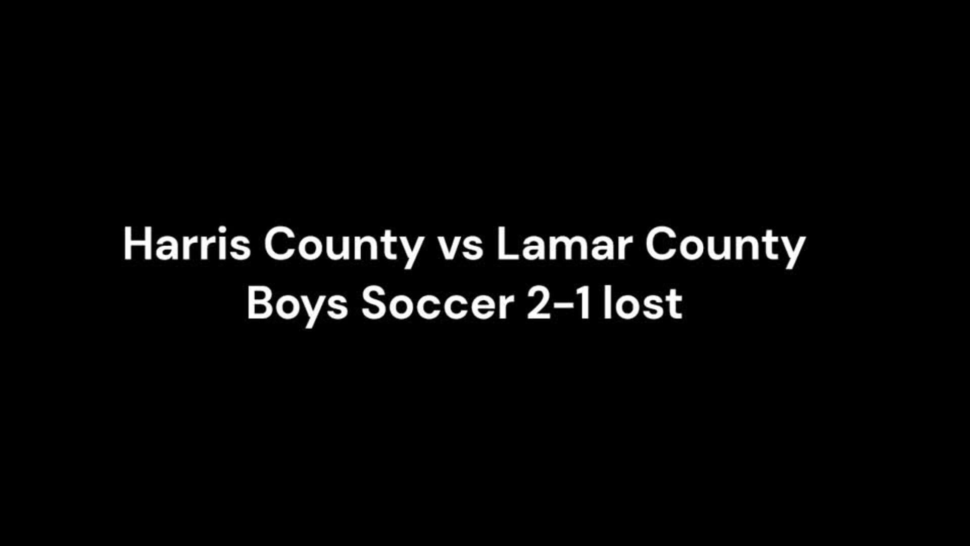 Harris County vs Lamar County