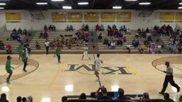 Freshman Bradley Floyd in tournament play