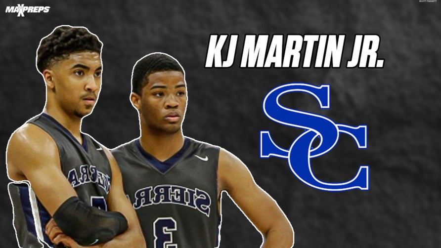 The 2018-19 Sierra Canyon (Chatsworth, Calif.) basketball team will become the first high school squad to have two players go on and compete in the NBA Slam Dunk Contest when K.J. Martin of the Houston Rockets participates Saturday.