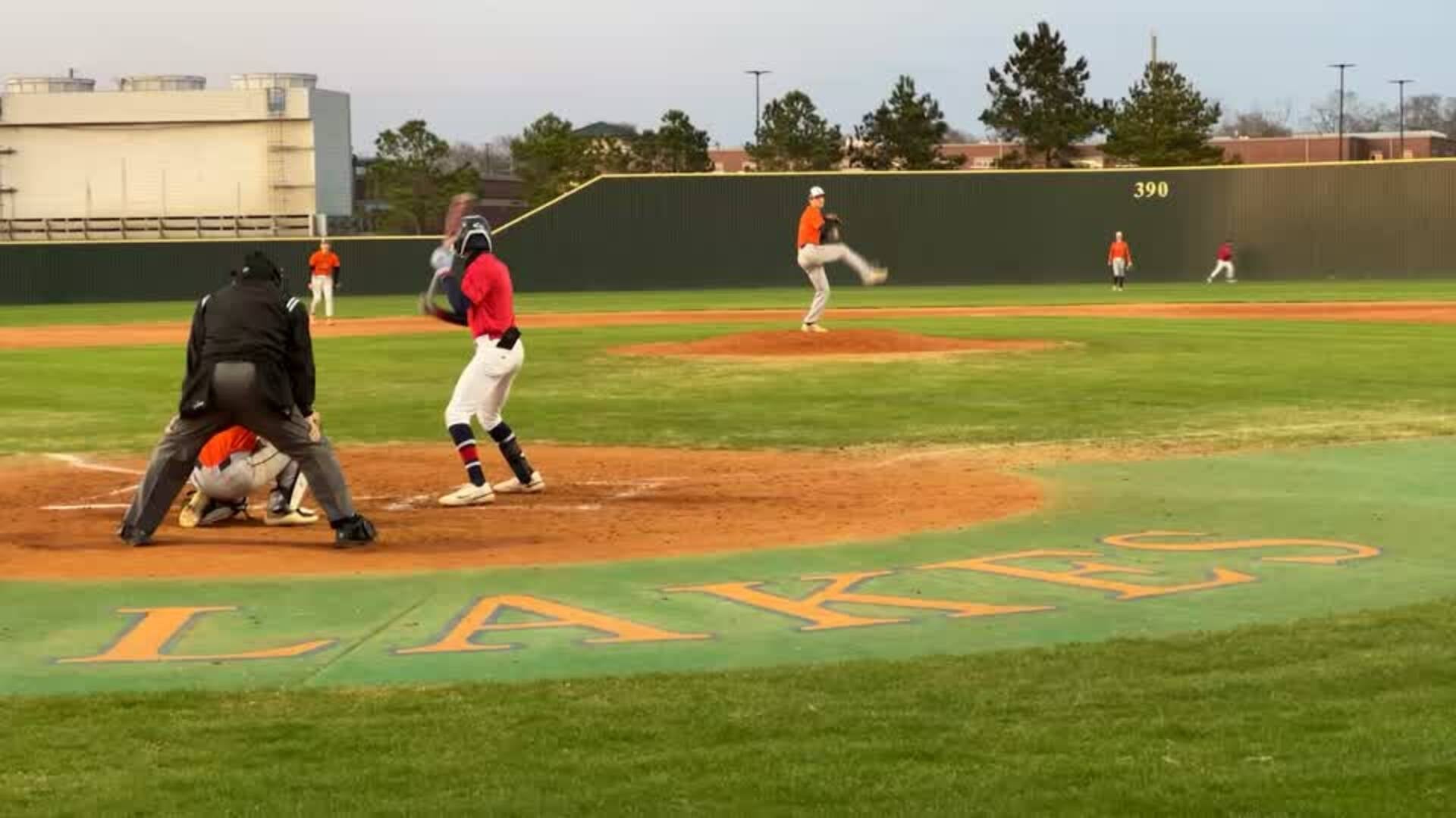 Game Day 17 Feb 2023 5th inning pitching Michael Schwartz