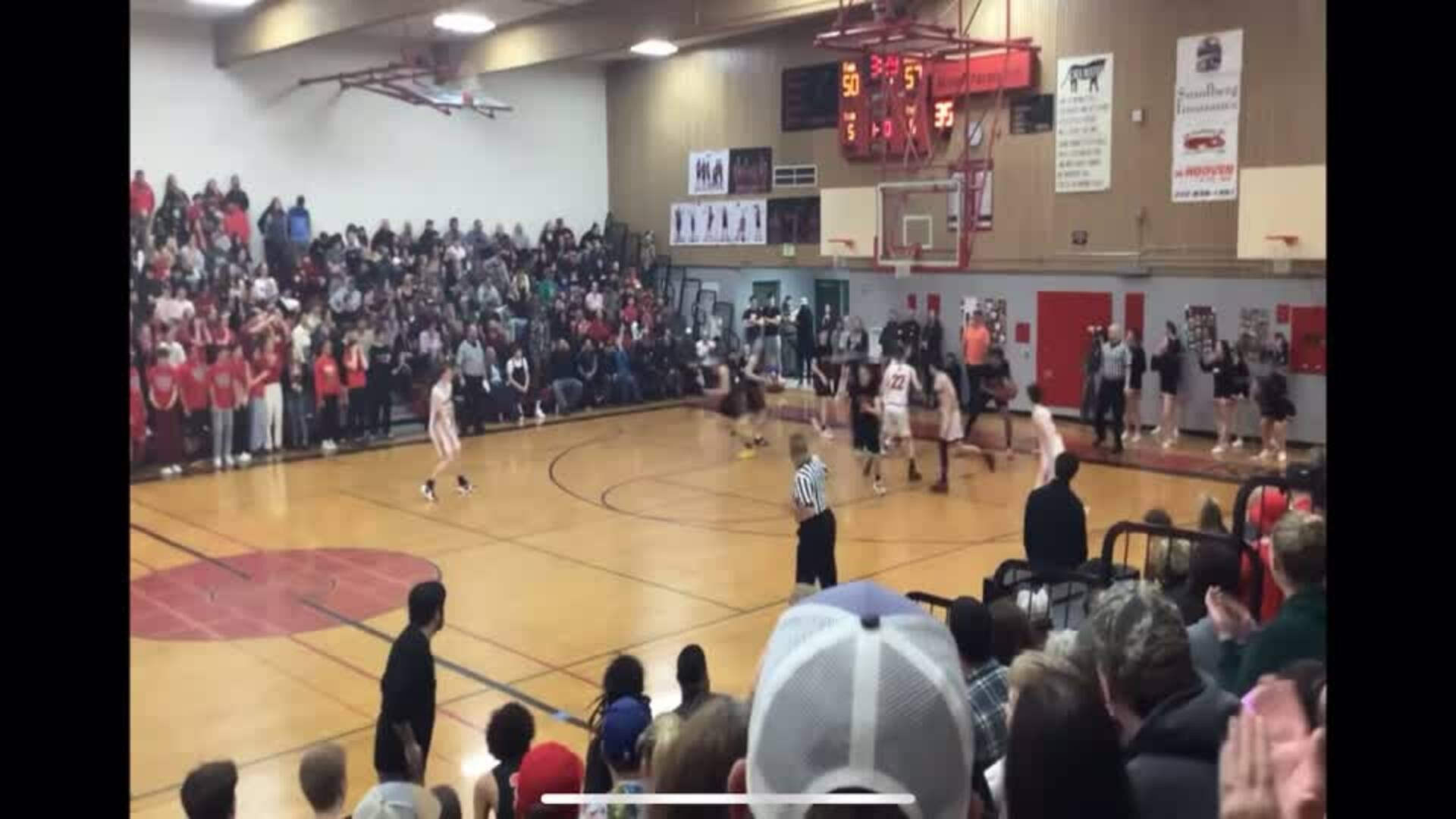 #25 Kalani Butor break away Dunk!!