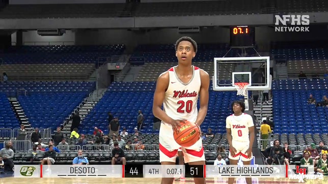 Highlights of Lake Highlands' (Dallas, TX) 52-44 win over DeSoto (TX) in the Texas UIL Class 6A Semifinals.