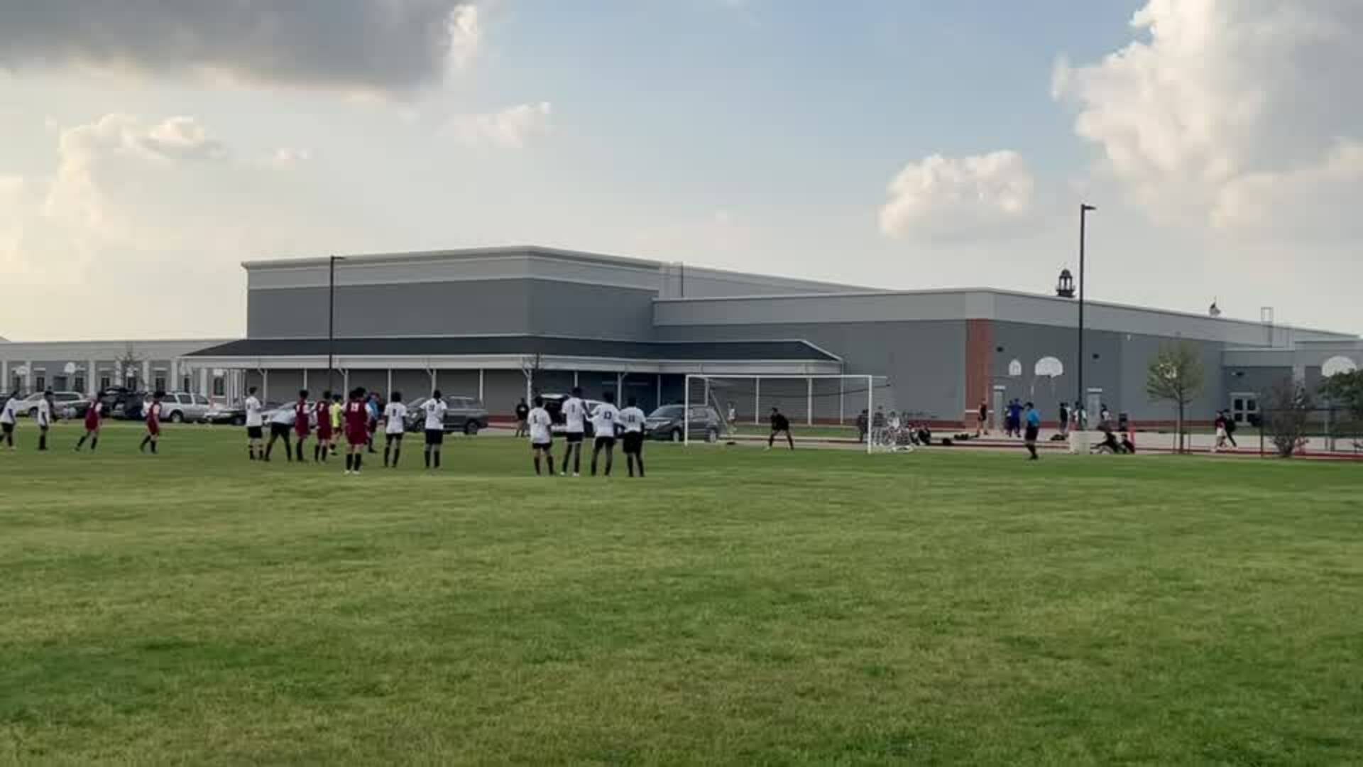 GK - Angel Vasquez scores the PK