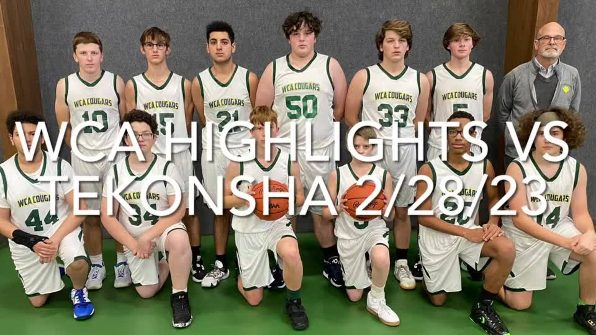 WCA Highlights vs Tekonsha 2/28/23