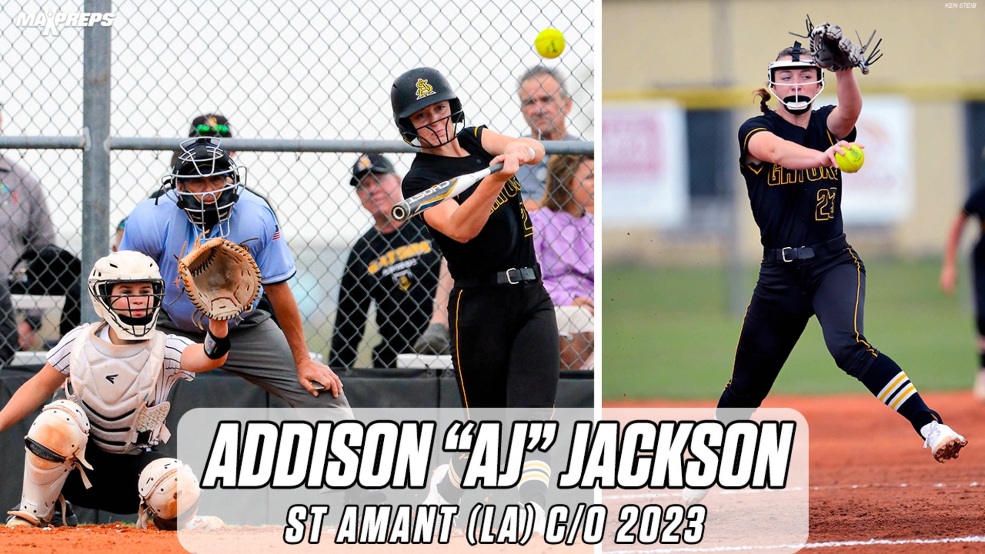 Addison "AJ" Jackson is a DUAL THREAT for St Amant (LA)