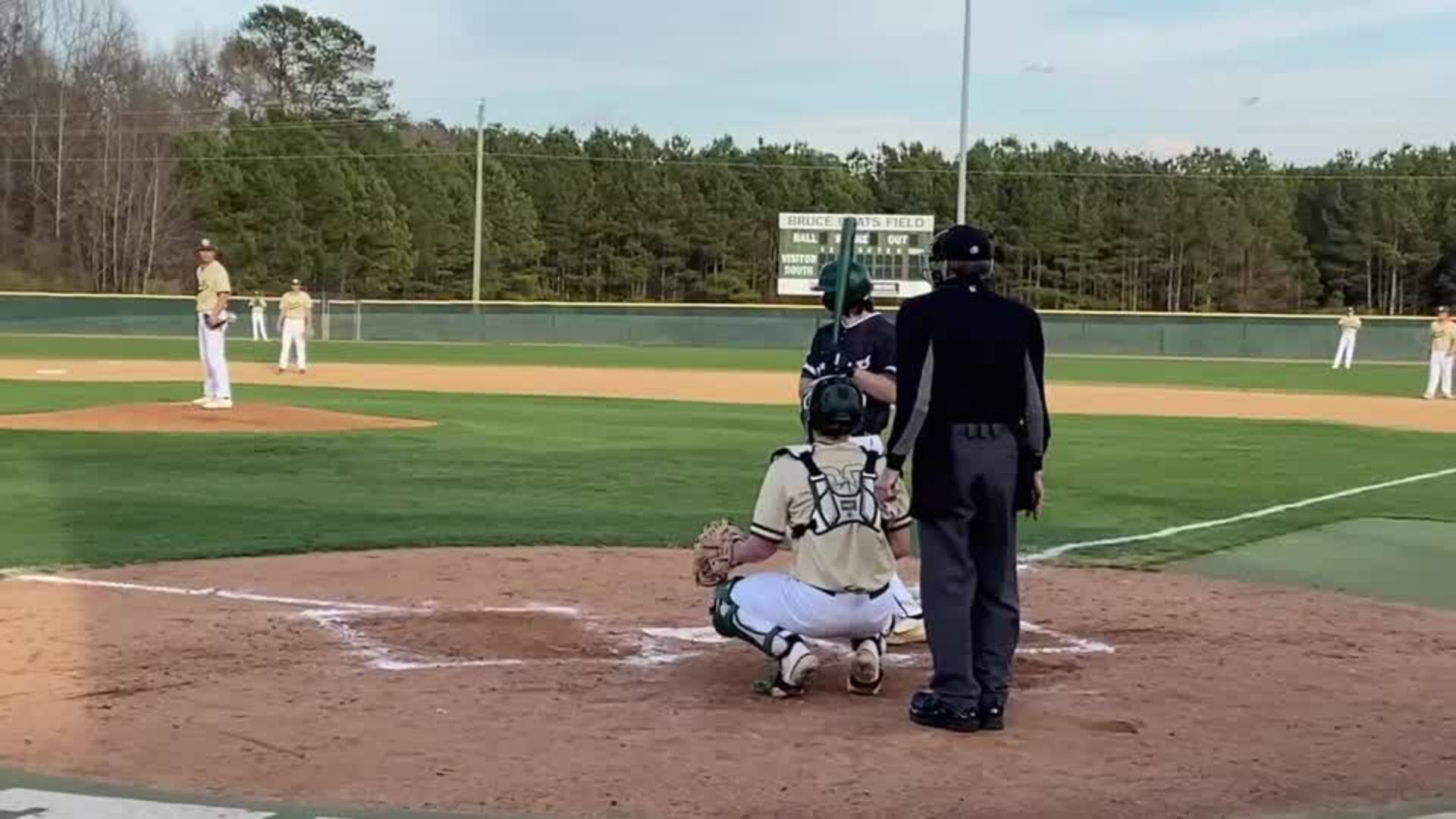 Jacob Krebs HR vs Athens Drive