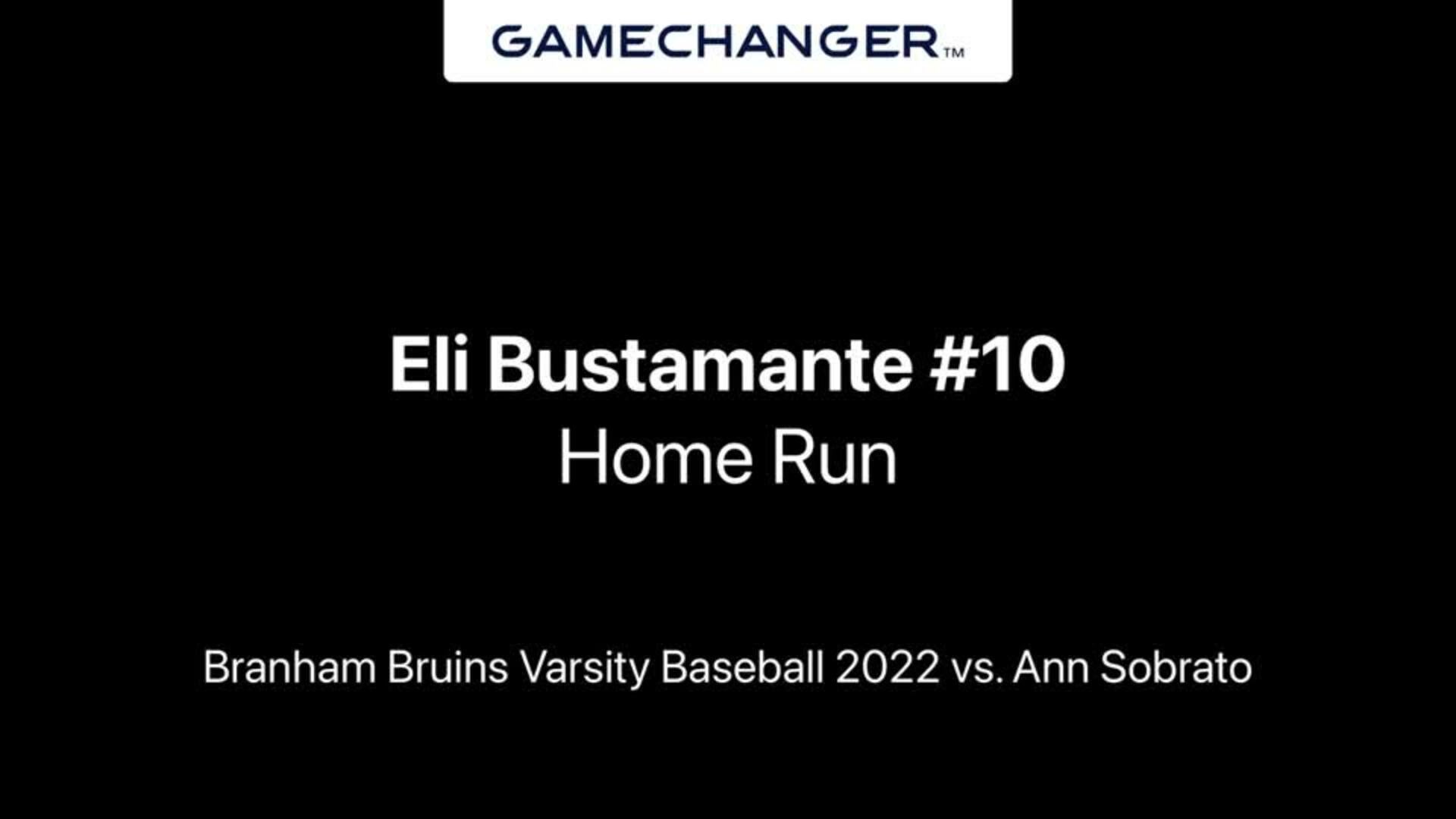 Eli Bustamante vs Sobrato