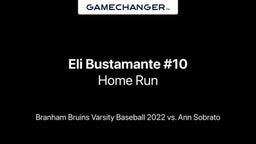 Eli Bustamante vs Sobrato