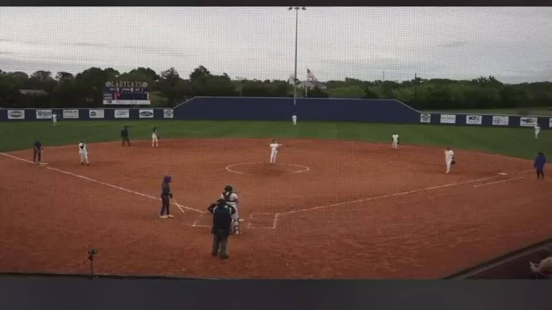 Jadyn Harper's two run shot