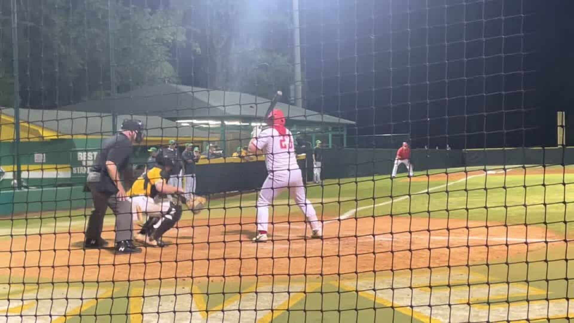 B Johnson homers on a fly ball