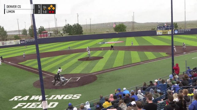 Denver Christian wins the 2A state title in dramatic fashion with a 2 run lead, bases loaded, strikeout.